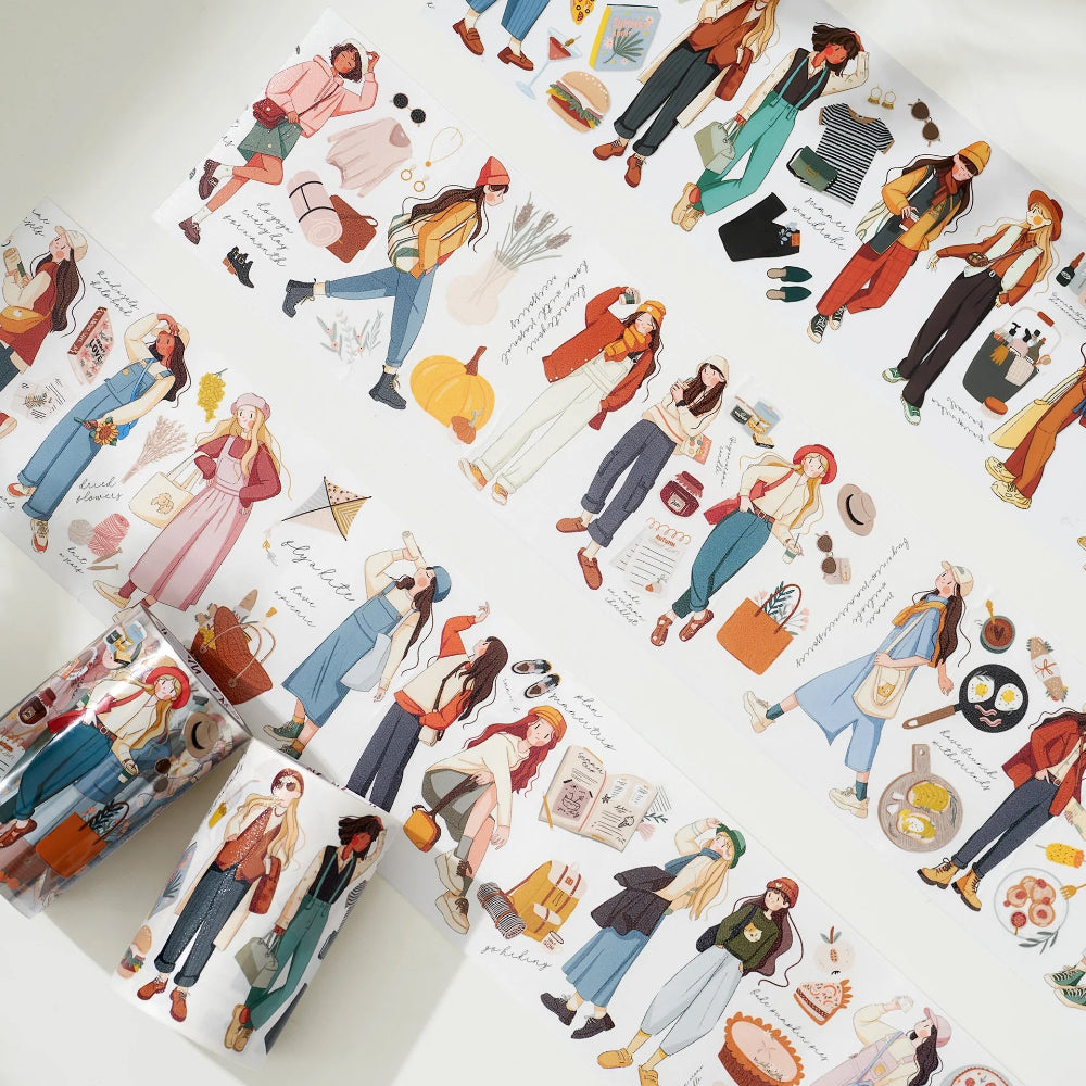 The Washi Tape Shop - Moments In Time Wide Washi/PET Tape flat lay