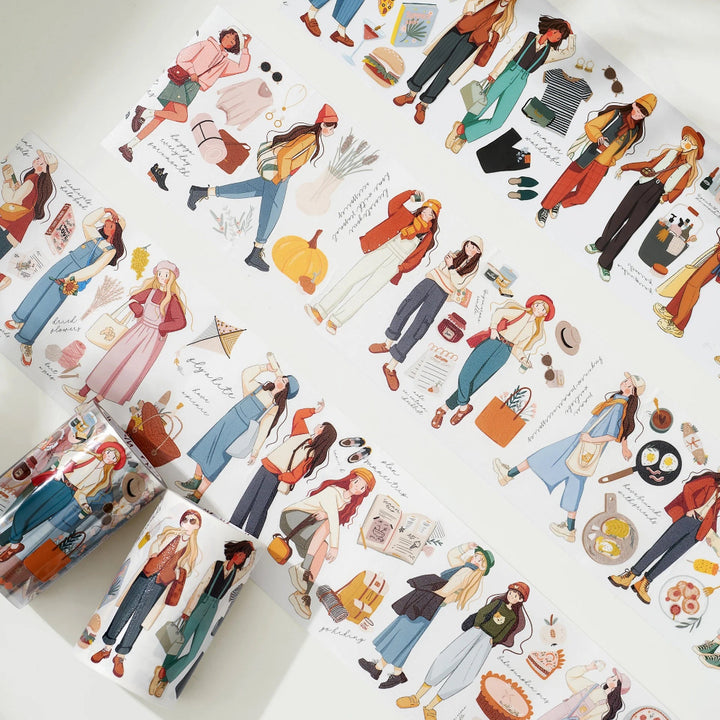The Washi Tape Shop - Moments In Time Wide Washi/PET Tape flat lay