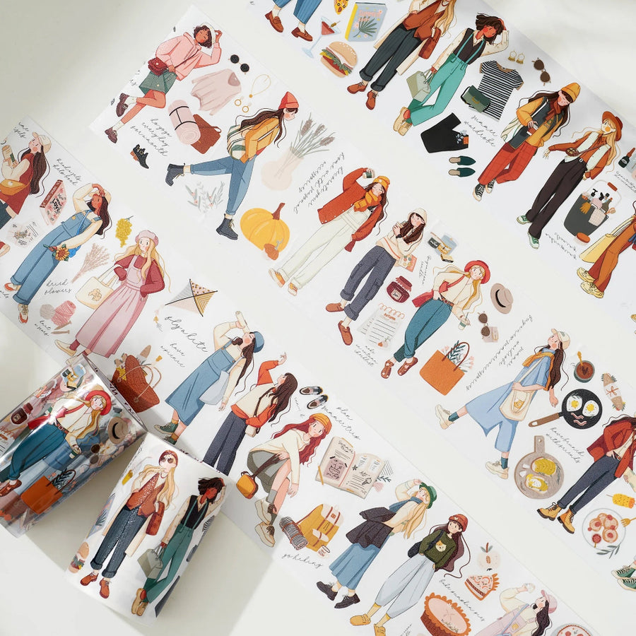 The Washi Tape Shop - Moments In Time Wide Washi/PET Tape flat lay