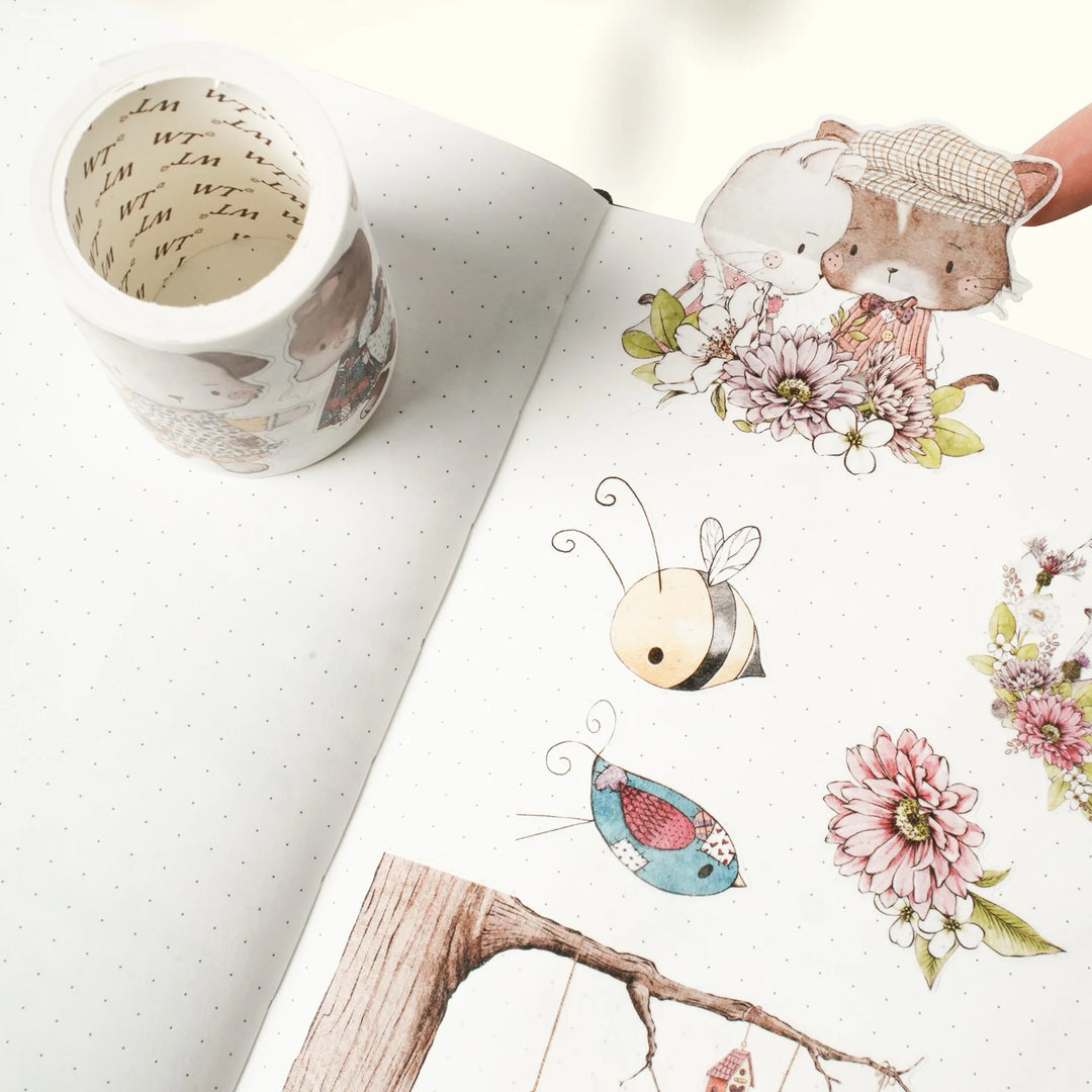 The Washi Tape Shop - Whisker Connection Wide Washi/PET Tape