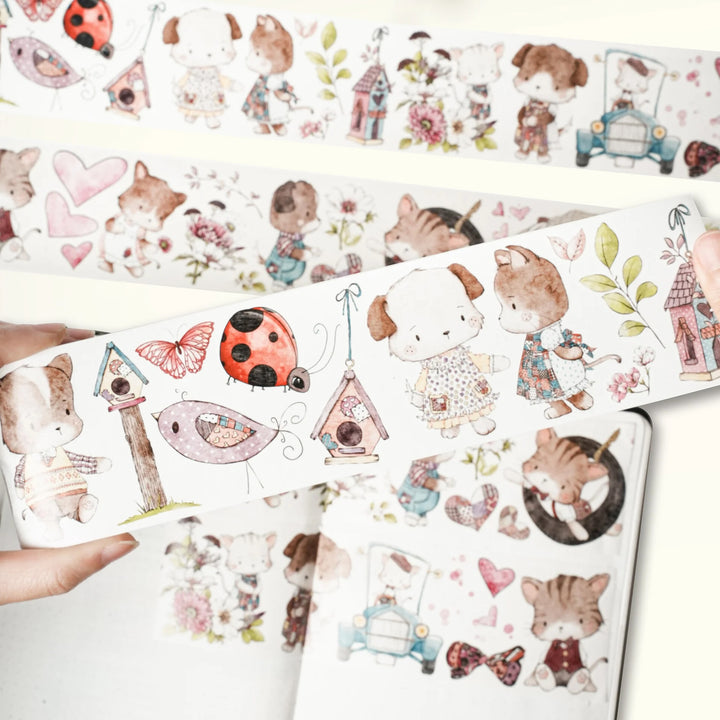 The Washi Tape Shop - Whisker Connection Wide Washi/PET Tape