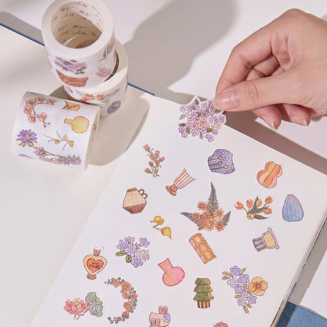 The Washi Tape Shop - Vase Medley Washi Tape Sticker Set