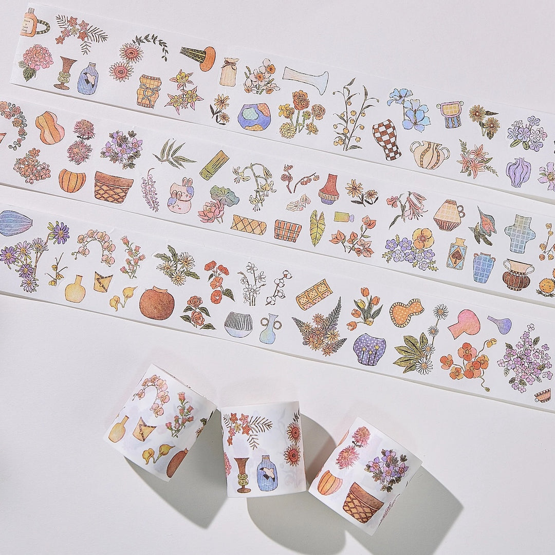 The Washi Tape Shop - Vase Medley Washi Tape Sticker Set