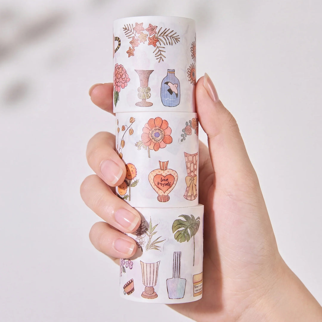 The Washi Tape Shop - Vase Medley Washi Tape Sticker Set