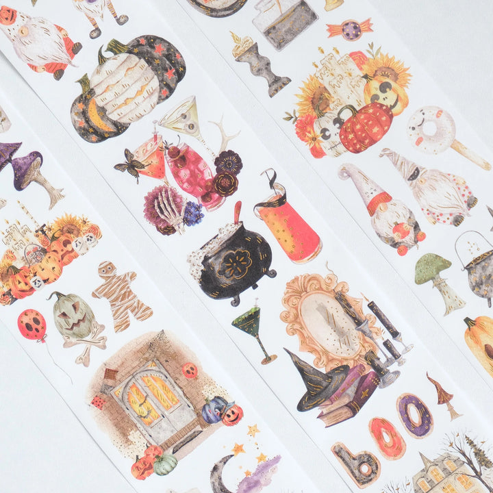 The Washi Tape Shop - Luminous Haunt Washi Tape Sticker Set (GILDED)