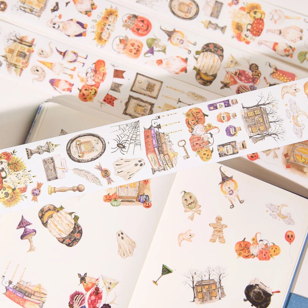 The Washi Tape Shop - Luminous Haunt Washi Tape Sticker Set (GILDED)