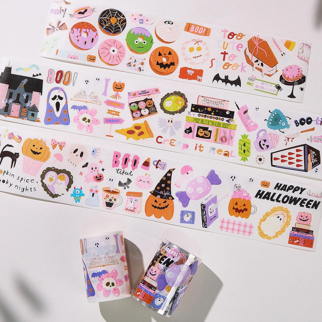 The Washi Tape Shop - Pre-cut Boo Brigade Washi/PET Tape