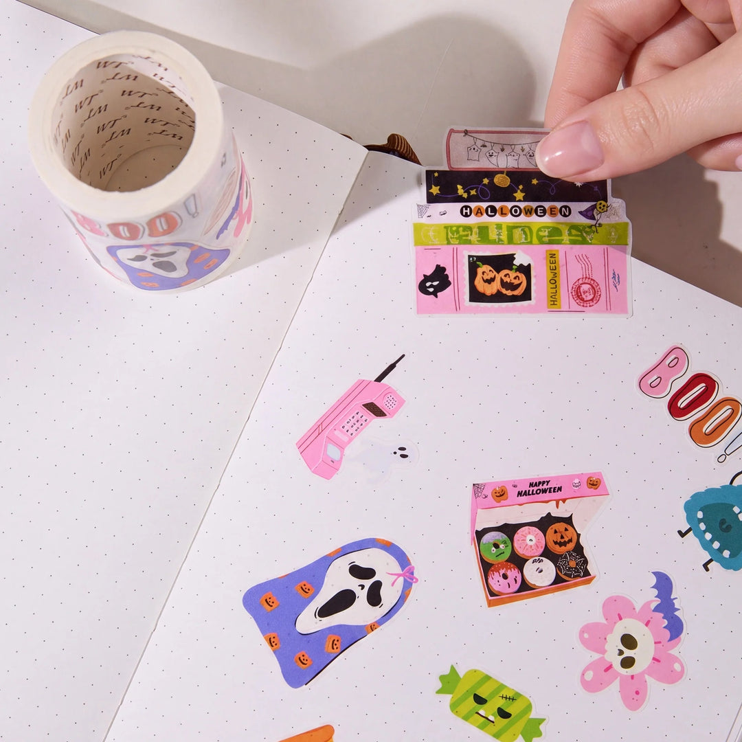 The Washi Tape Shop - Pre-cut Boo Brigade Washi/PET Tape