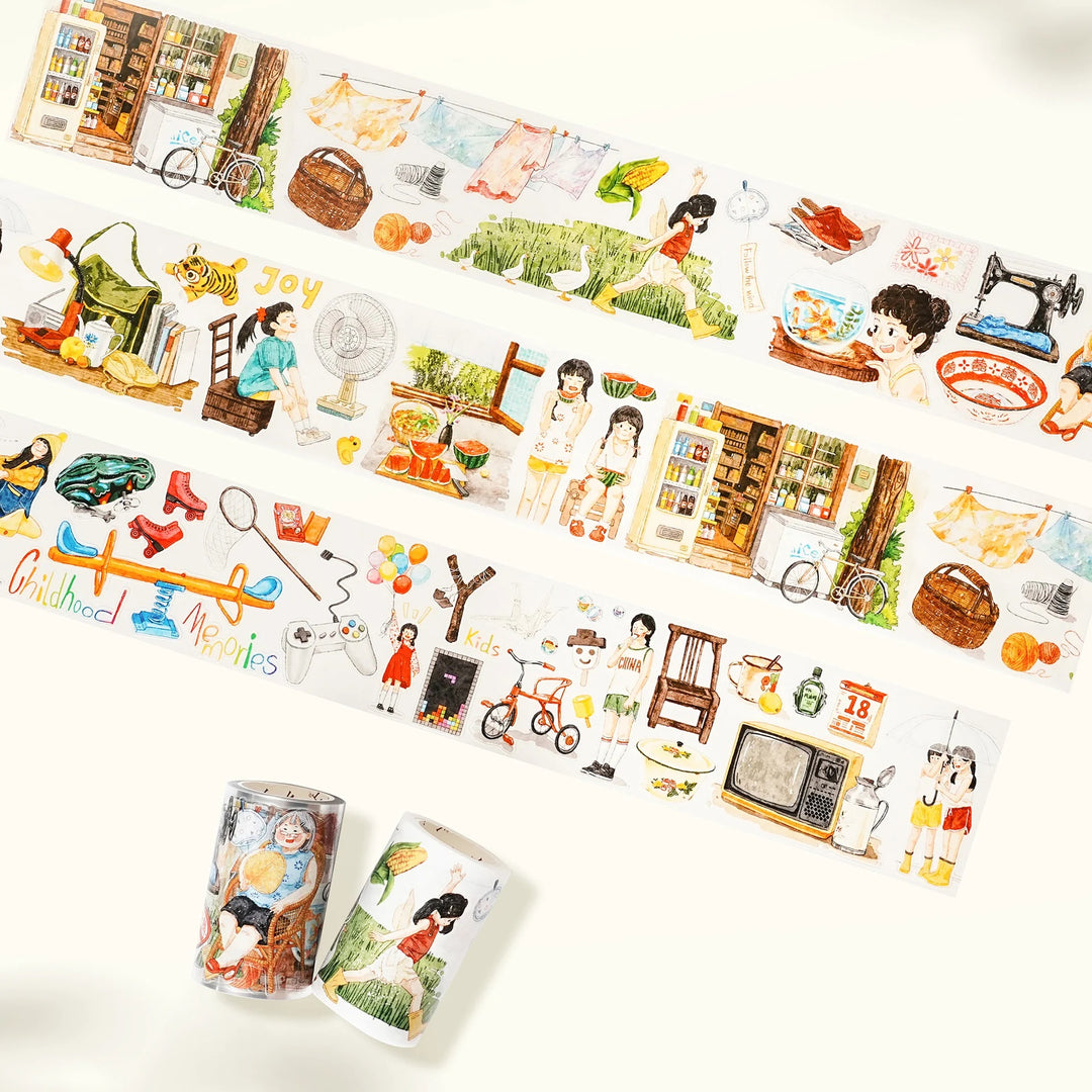 The Washi Tape Shop - Pre-cut Childhood Memories Washi/PET Tape