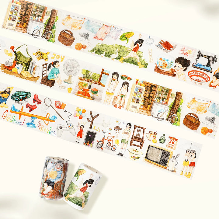 The Washi Tape Shop - Pre-cut Childhood Memories Washi/PET Tape