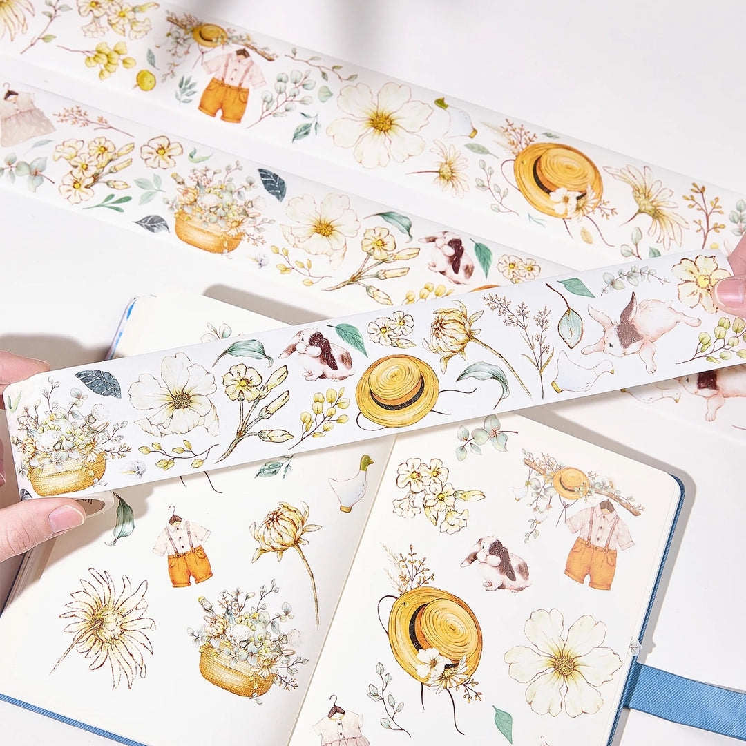 The Washi Tape Shop - Pre-cut Clover Haze Wide Washi/PET Tape