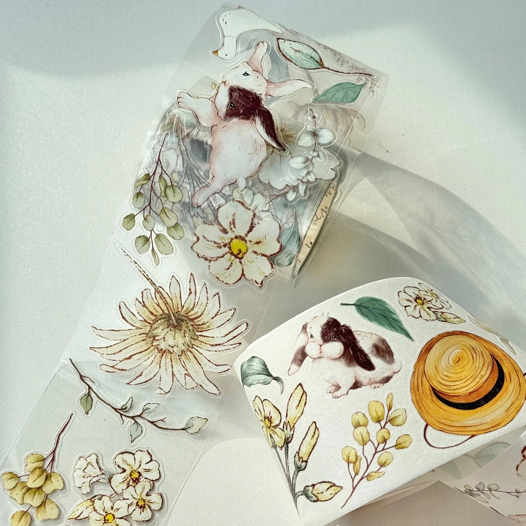 The Washi Tape Shop - Pre-cut Clover Haze Wide Washi/PET Tape