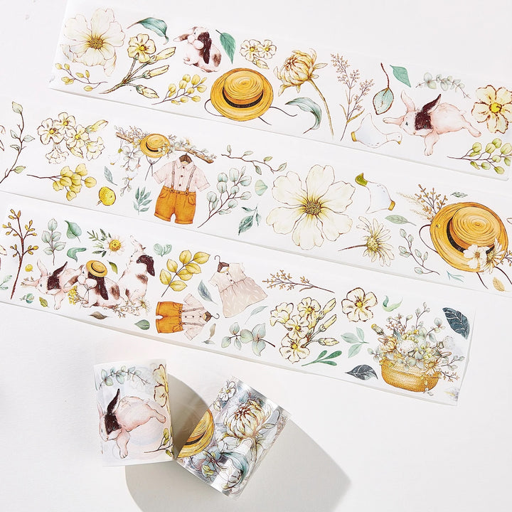 The Washi Tape Shop - Pre-cut Clover Haze Wide Washi/PET Tape