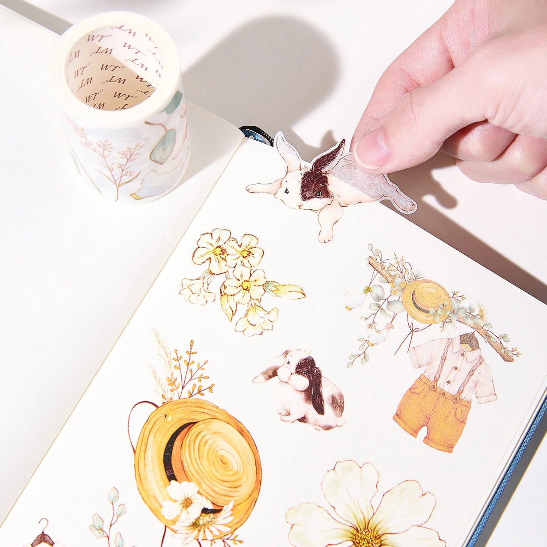 The Washi Tape Shop - Pre-cut Clover Haze Wide Washi/PET Tape