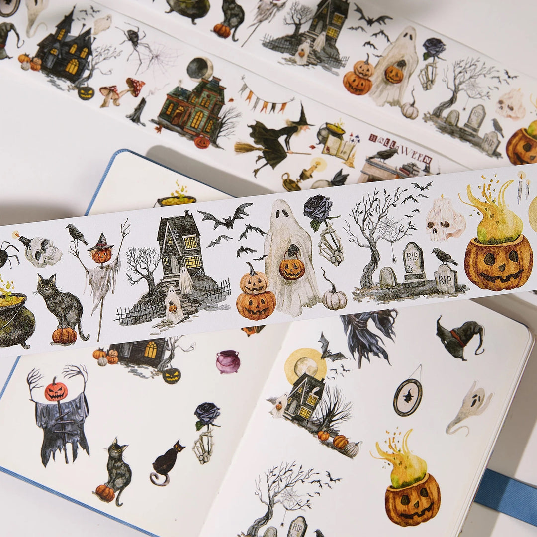 The Washi Tape Shop - Pre-cut Haunted House Washi/PET Tape