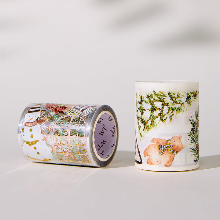 Washi and PET rolls of The Washi Tape Shop Holiday Hamlet Wide Washi/PET Tape