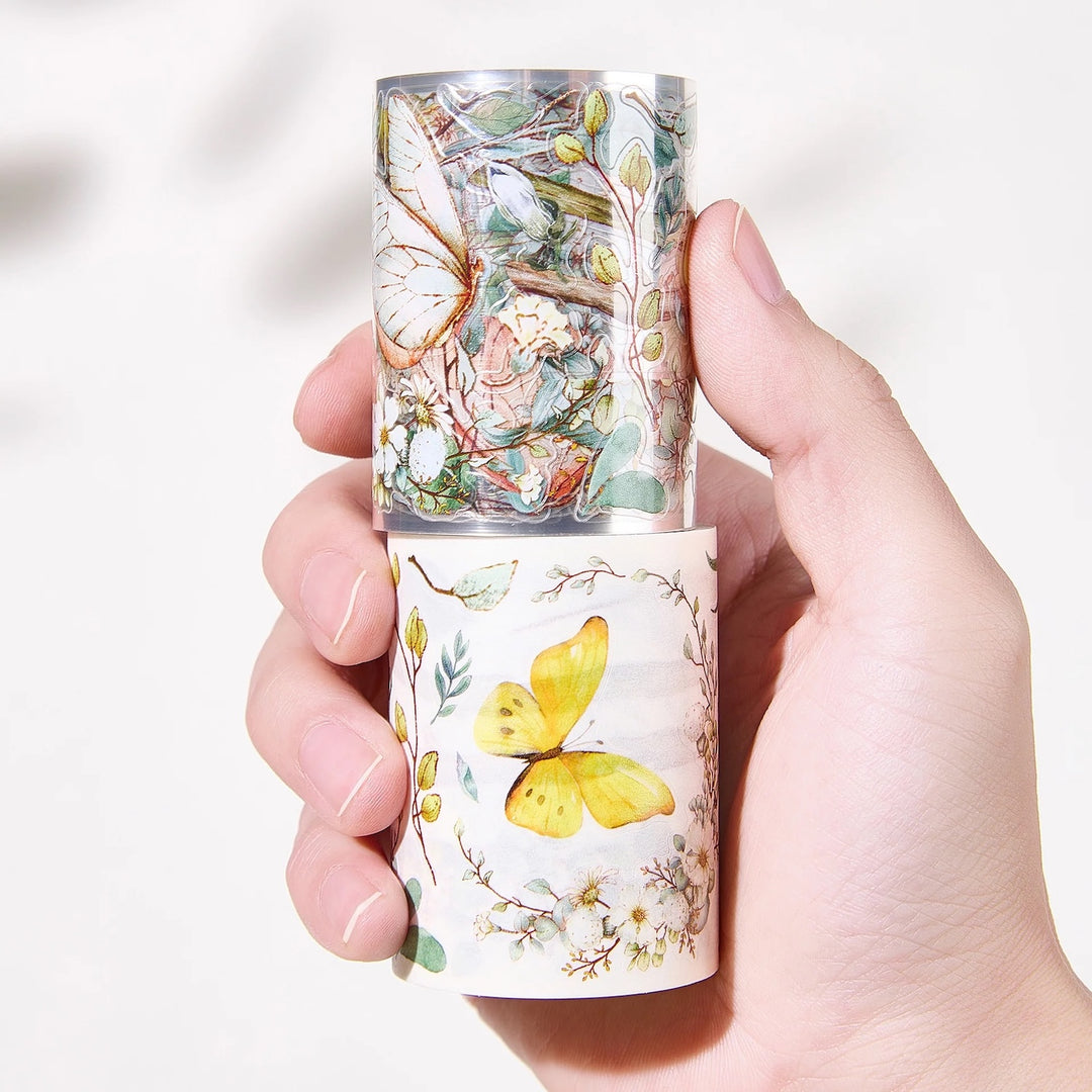 The Washi Tape Shop - Pre-cut Zephyr Bloom Wide Washi/PET Tape