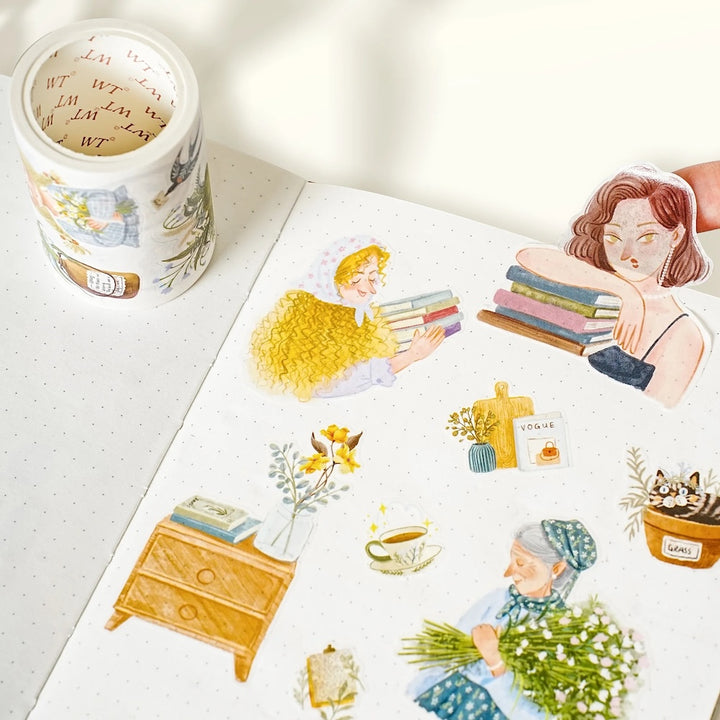 The Washi Tape Shop - Pre-cut Cozy Hour Wide Washi/PET Tape
