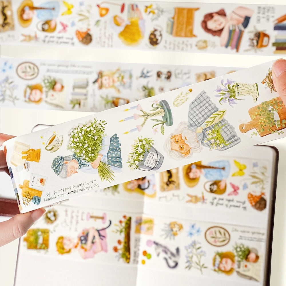 The Washi Tape Shop - Pre-cut Cozy Hour Wide Washi/PET Tape