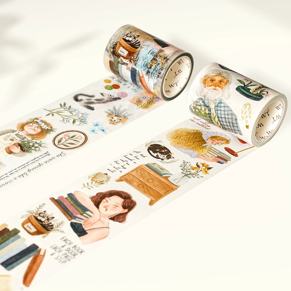 The Washi Tape Shop - Pre-cut Cozy Hour Wide Washi/PET Tape