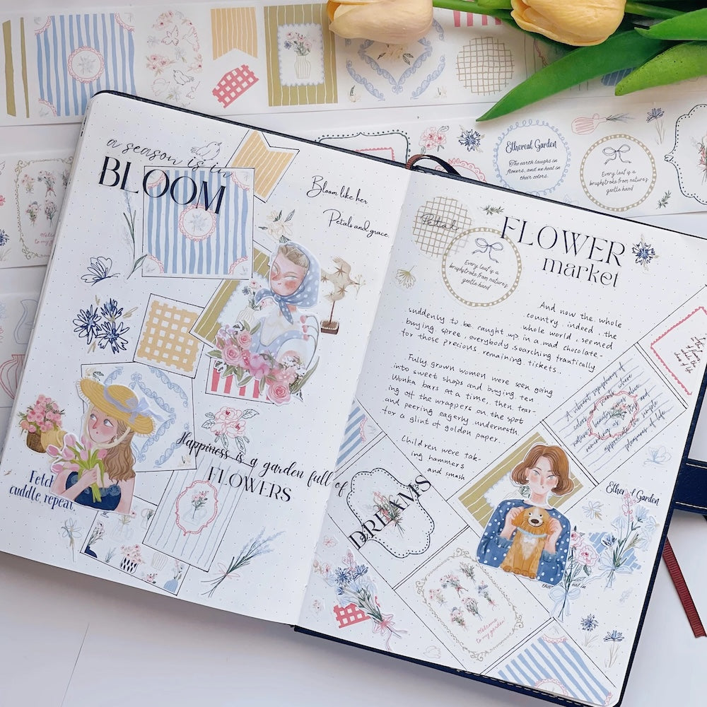The Washi Tape Shop - Doodle & Vine Washi Tape Sticker Set