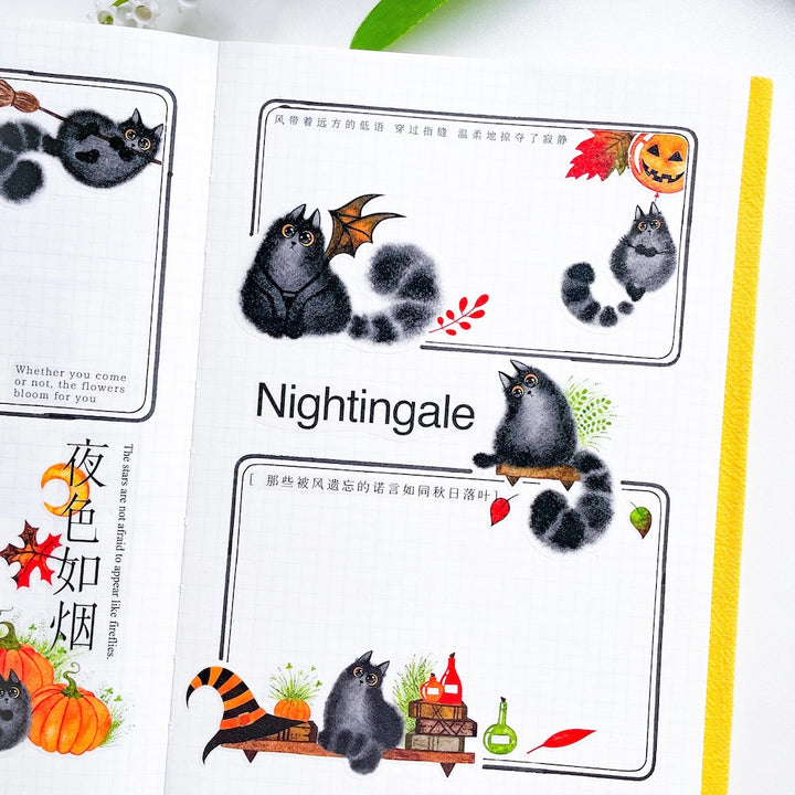The Washi Tape Shop - Pre-Cut Shadow Paws Wide Washi/PET Tape