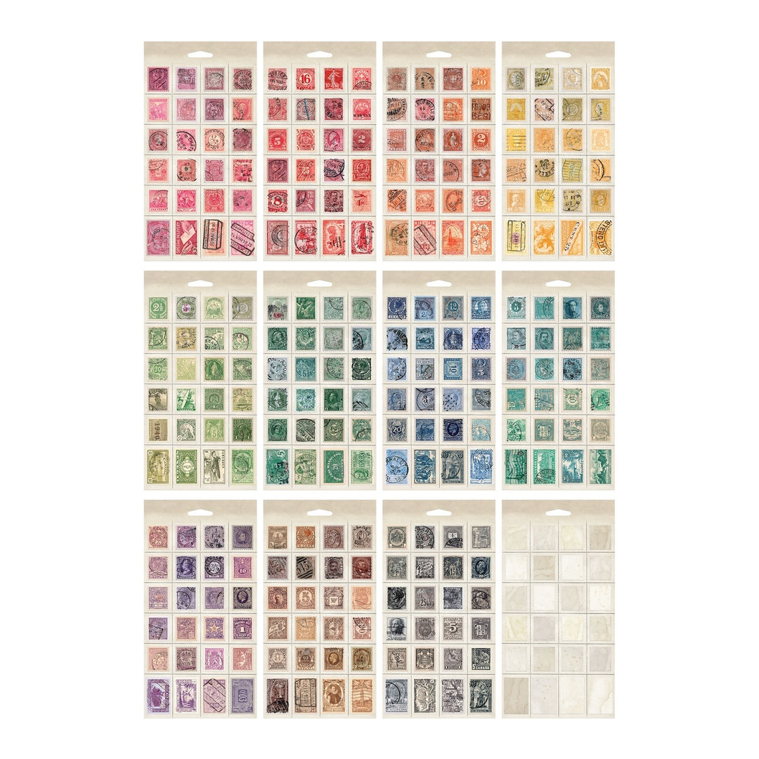 Tim Holtz Spiral Bound Sticker Book - Postmarked