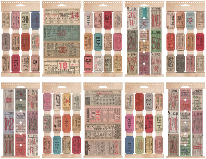 Tim Holtz - Spiral Bound Ticket Book