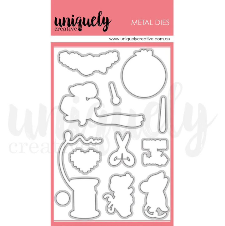 Uniquely Creative - Crafty Stamp & Fussy Cutting Die Set