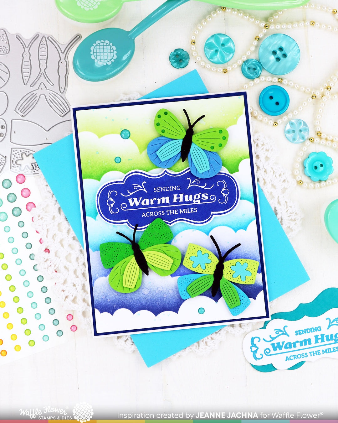 Waffle Flower - Mix-n-match Butterflies Die