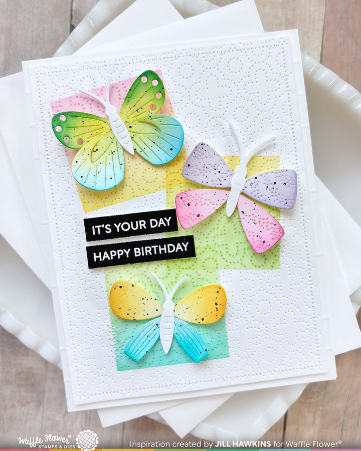 Waffle Flower - Mix-n-match Butterflies Die