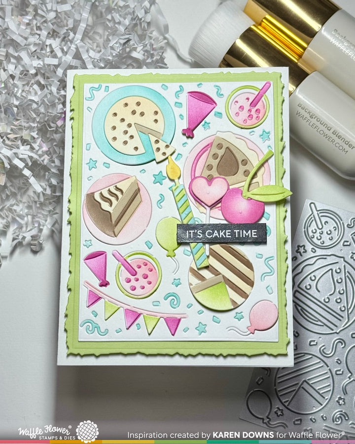 Waffle Flower - Subsentiments Cake Time Diecut