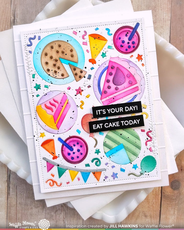 Waffle Flower - Subsentiments Cake Time Diecut
