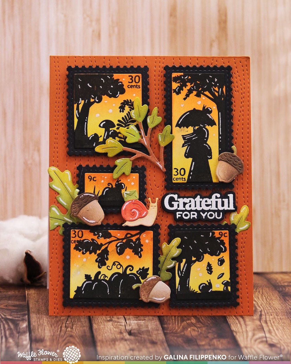 Waffle Flower - Grateful Heart Sentiments Combo