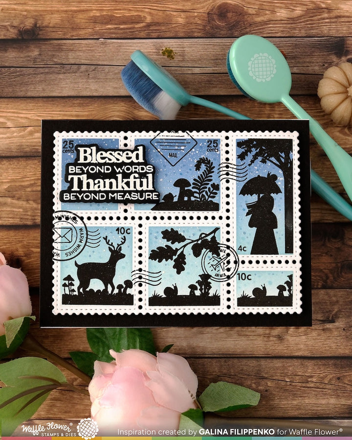 Waffle Flower - Grateful Heart Sentiments Combo