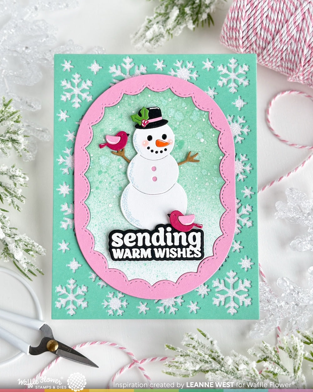 Waffle Flower - Snow Fun Die