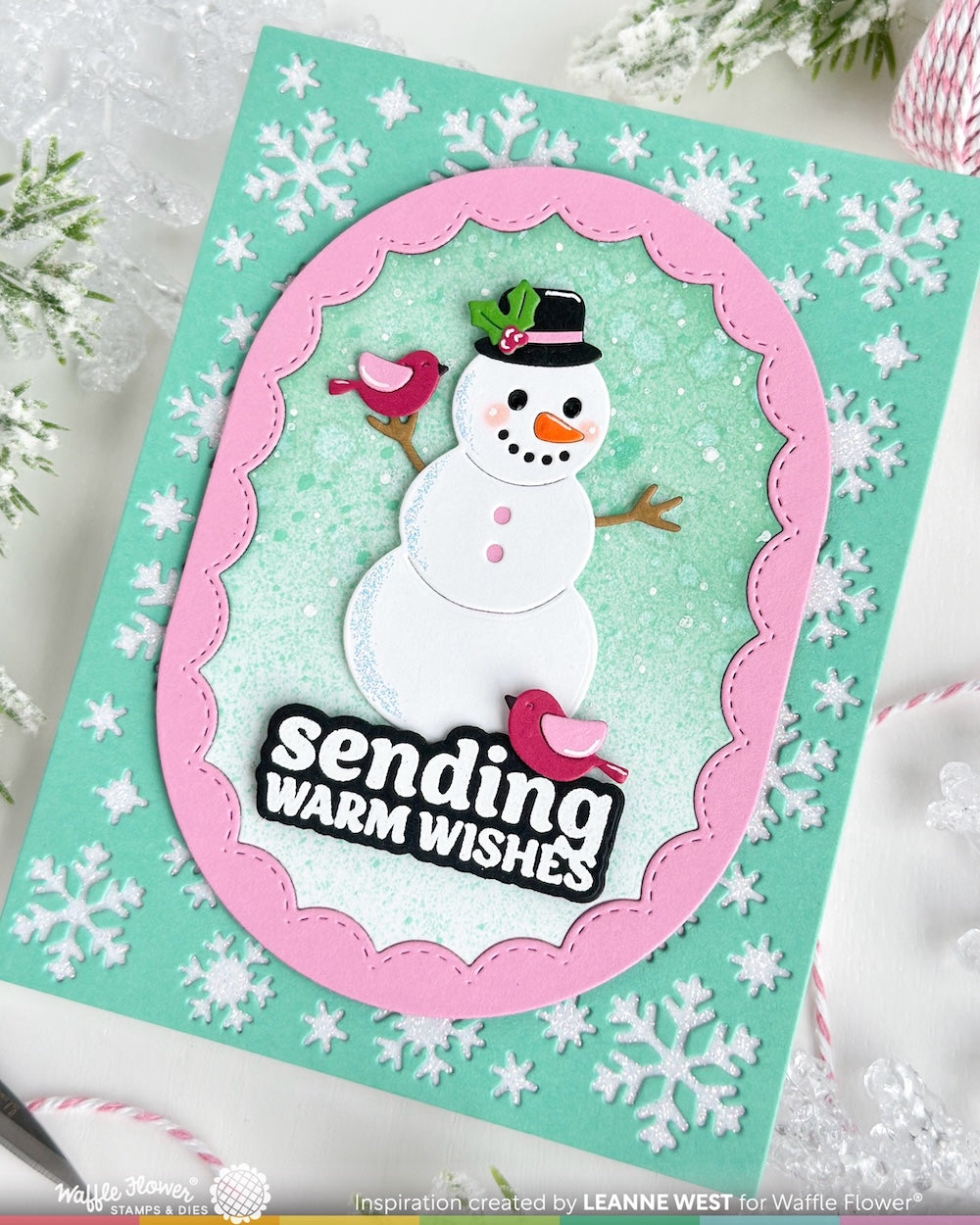 Waffle Flower - Snow Fun Die