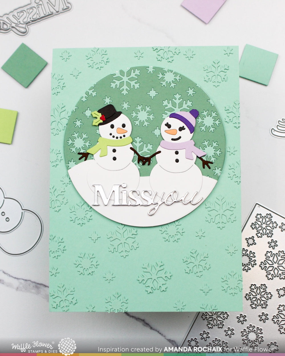 Waffle Flower - Snow Fun Die