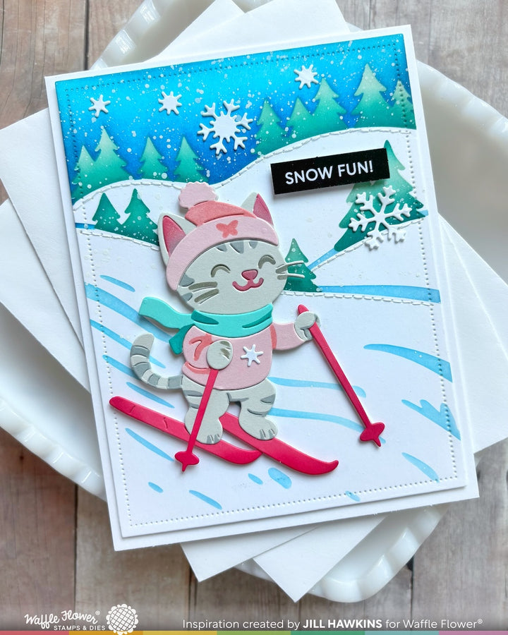 Waffle Flower - Subsentiments Pawder Day Diecut