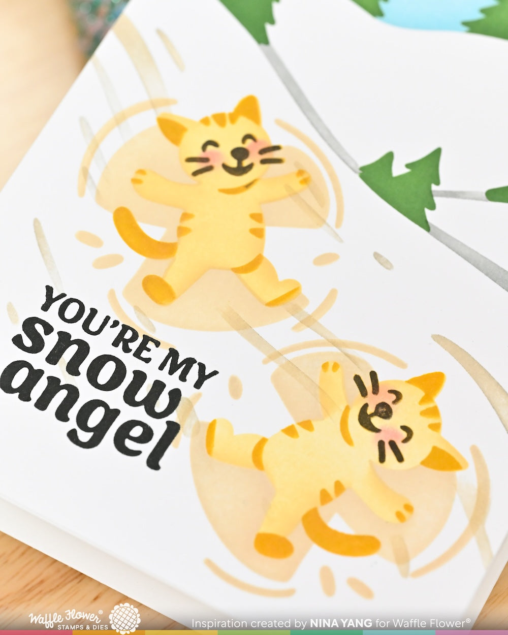 Waffle Flower - Snow Angel Sentiments Combo