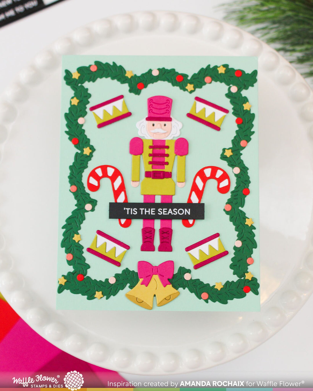 Project made with the Waffle Flower Nutcracker Die by Amanda