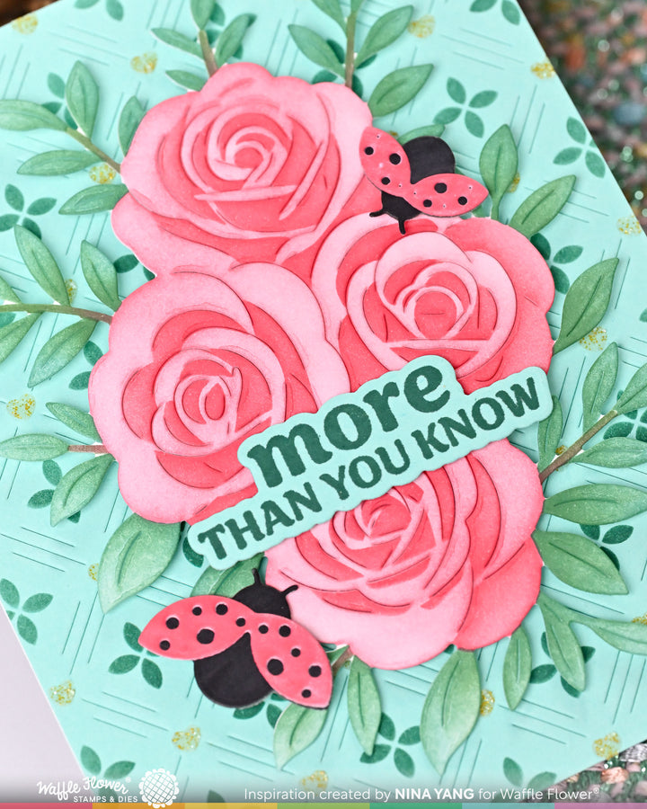 Waffle Flower - Ladybug Die