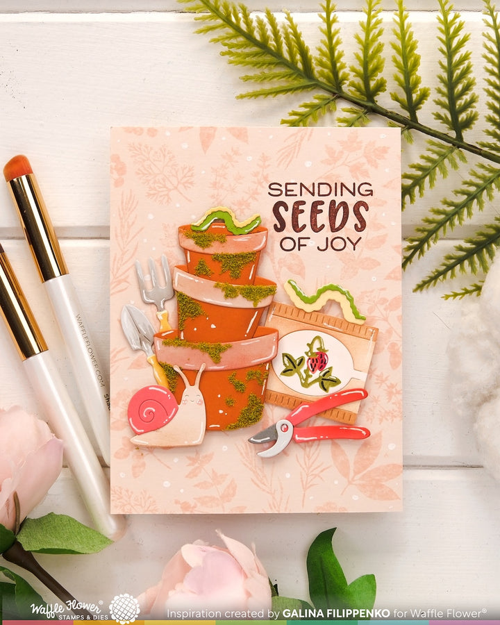 Waffle Flower - Green Thumb Sentiments Combo