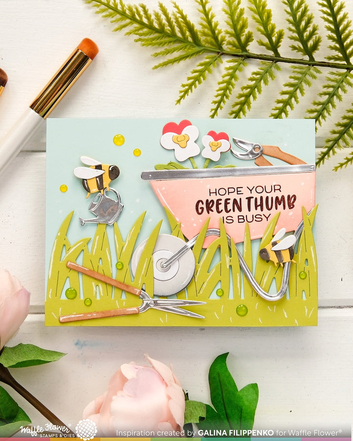 Waffle Flower - Green Thumb Sentiments Combo
