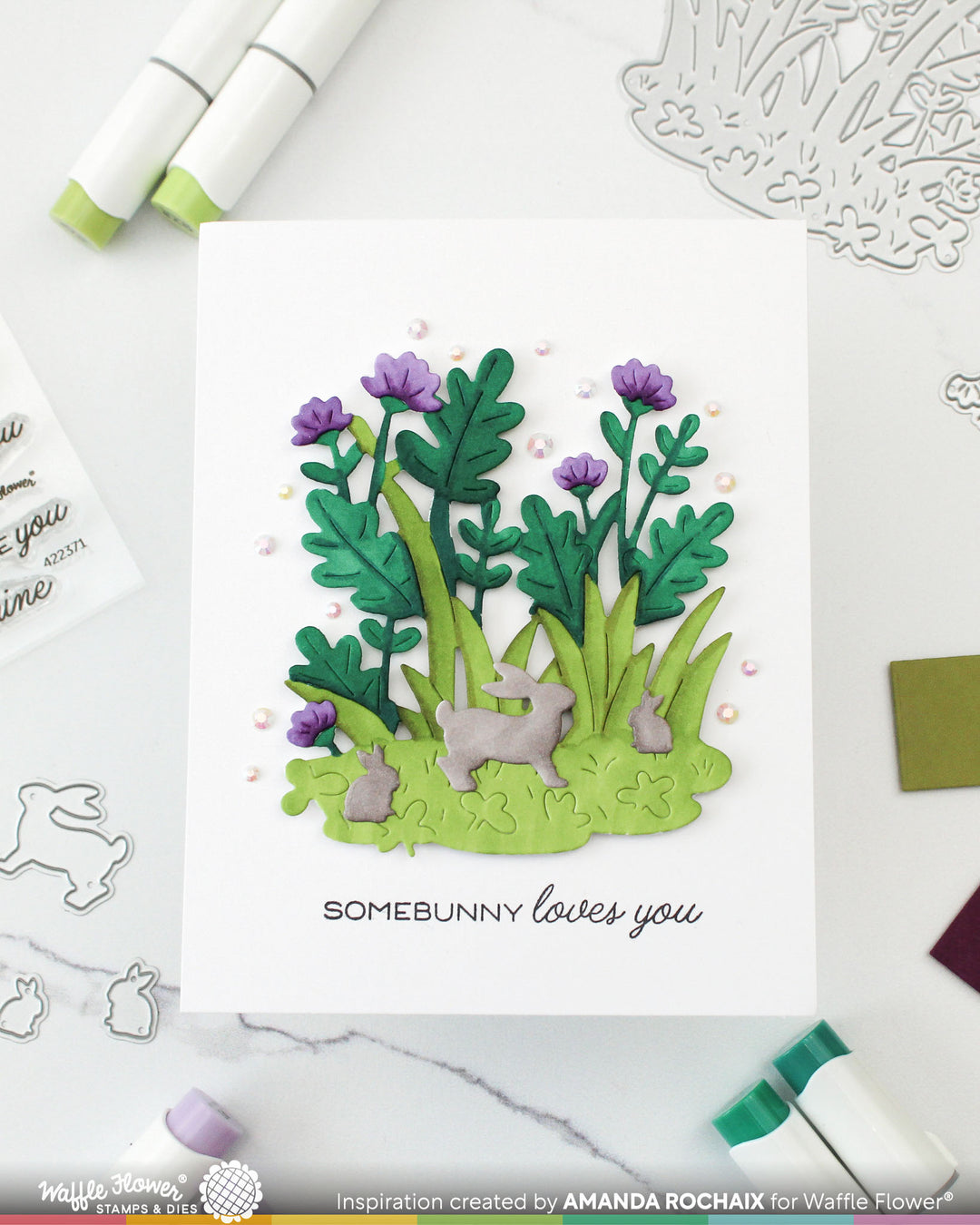 Waffle Flower - Sweet Grass Die