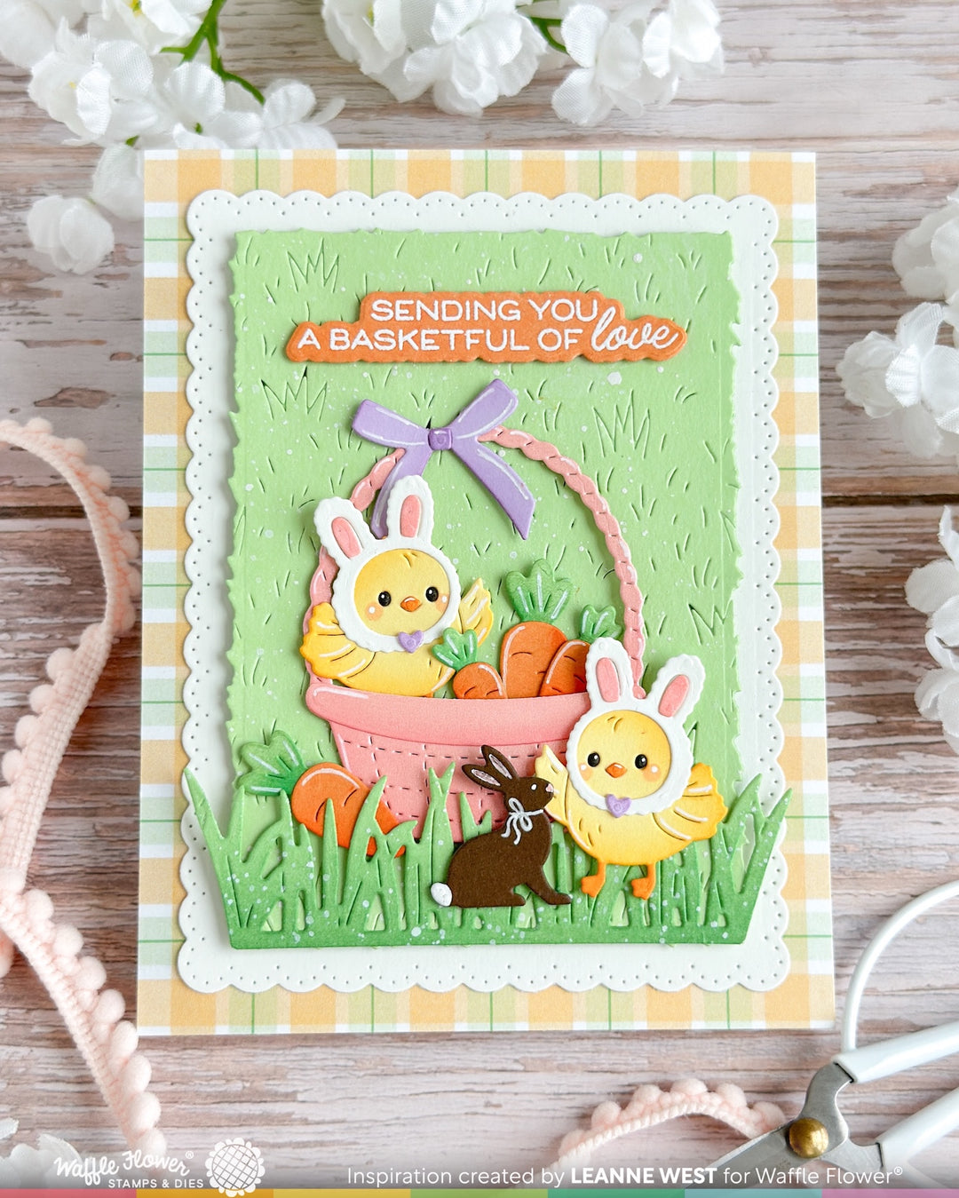 Waffle Flower - Postage Collage Egg Hunt Icons Die