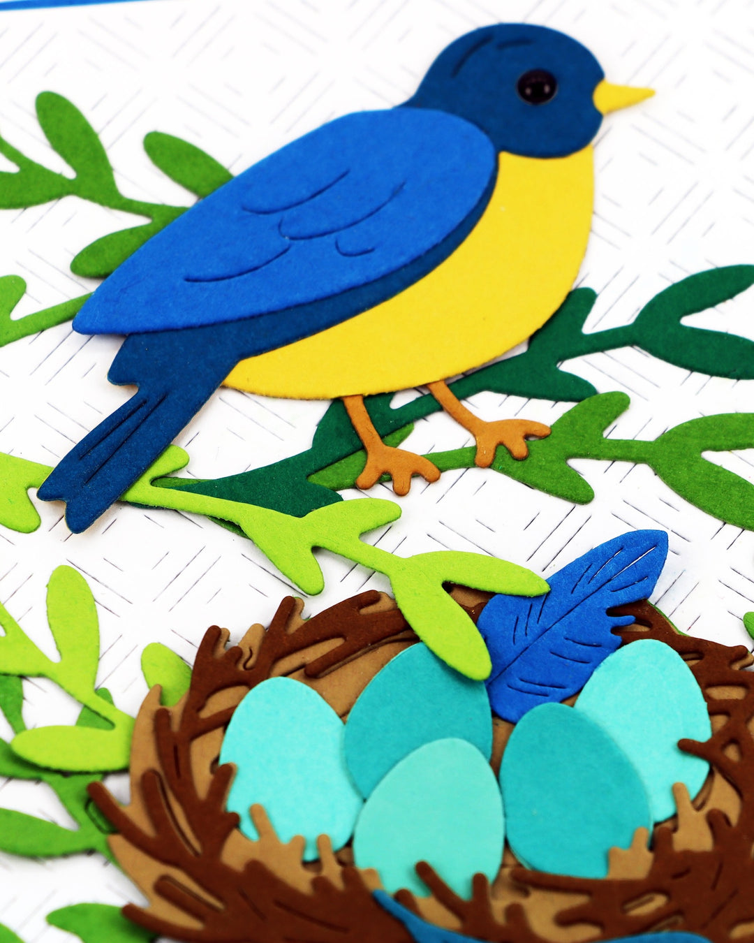 Waffle Flower - Sweet Bluebird Duo Die