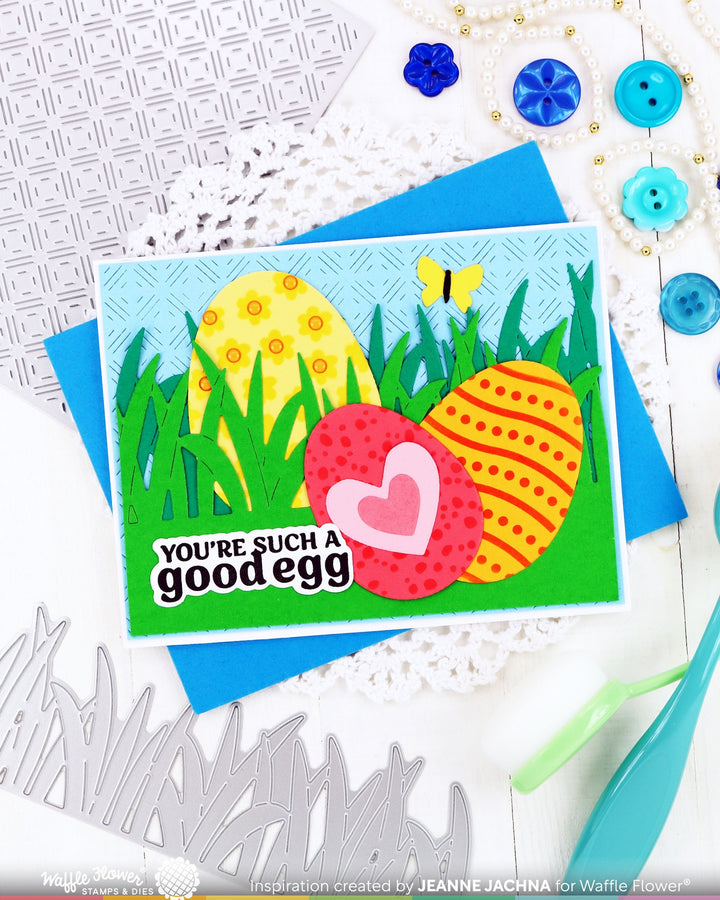 Waffle Flower - Small Patterns Stencil