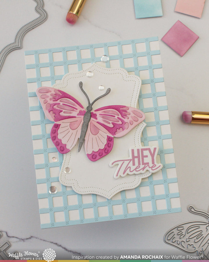 Waffle Flower - Gingham Die