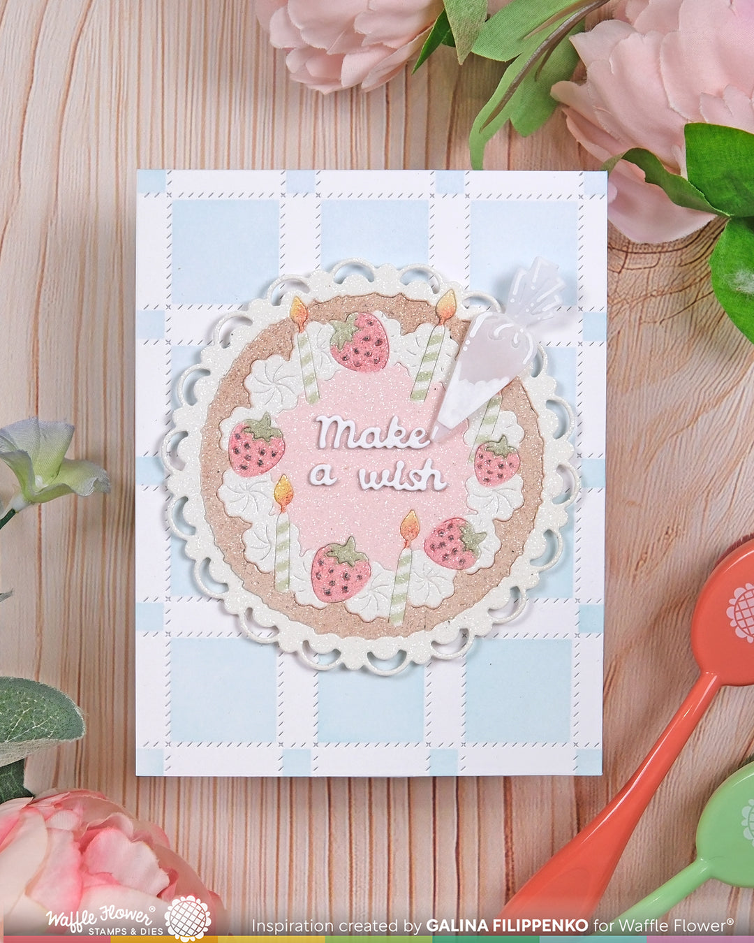 Waffle Flower - Picnic Plaid Die